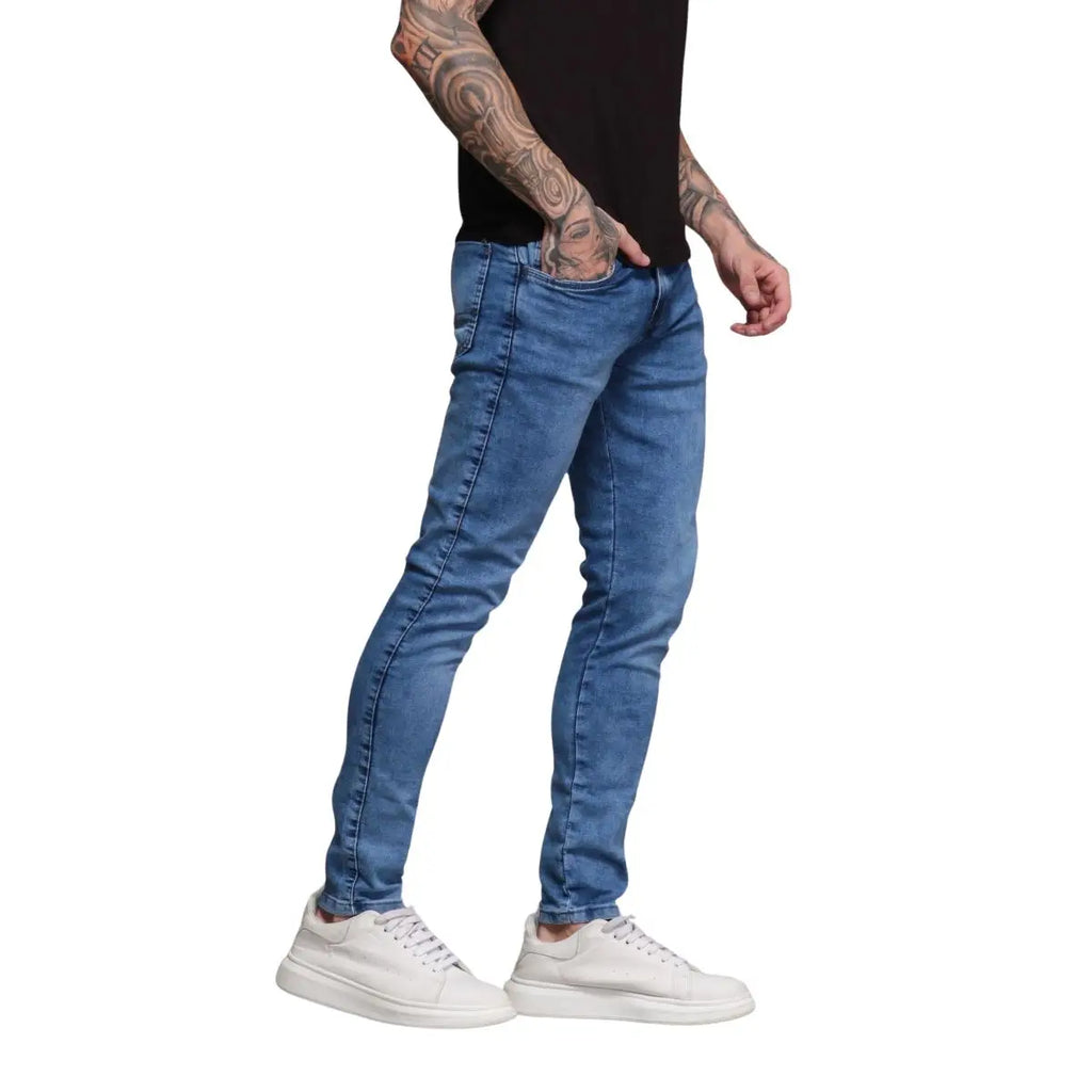 Calça Super Skinny Marmorizada Masculina Premium Vip Casual