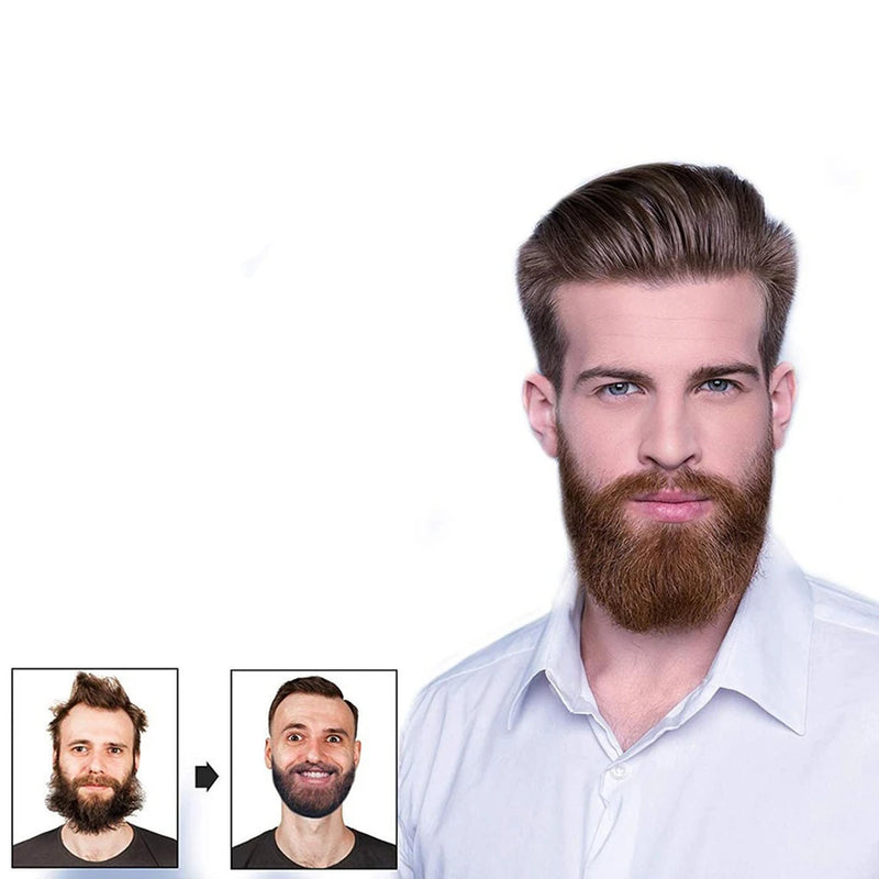 Pente modelador de cabelo elétrico multifuncional masculino alisador de cabelo modelador de barba modelador de beleza/estilo masculino