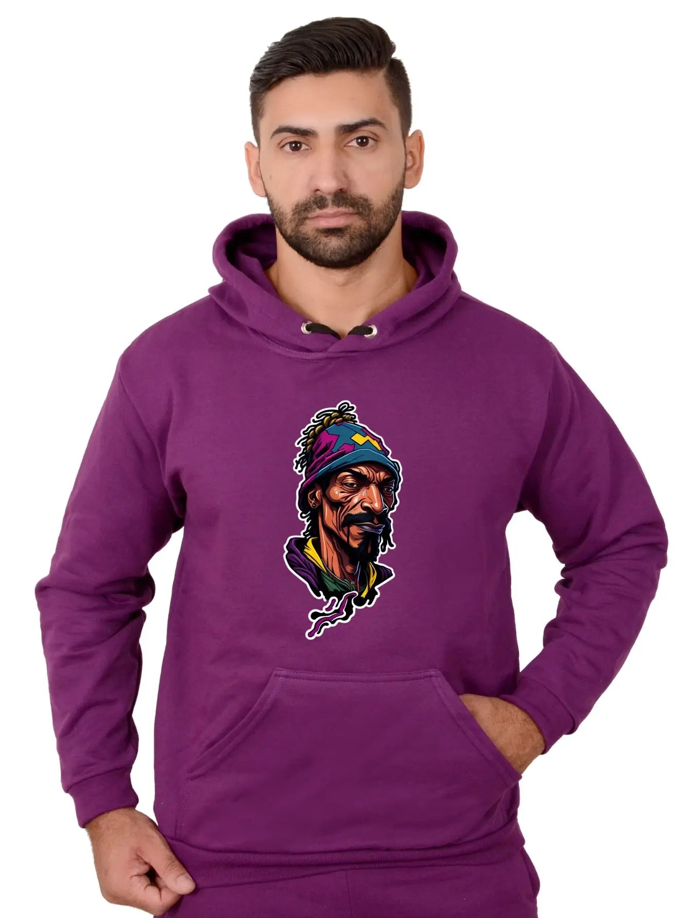 Blusa Moletom Estampa Cores Luta UFC Masculina Com Capuz