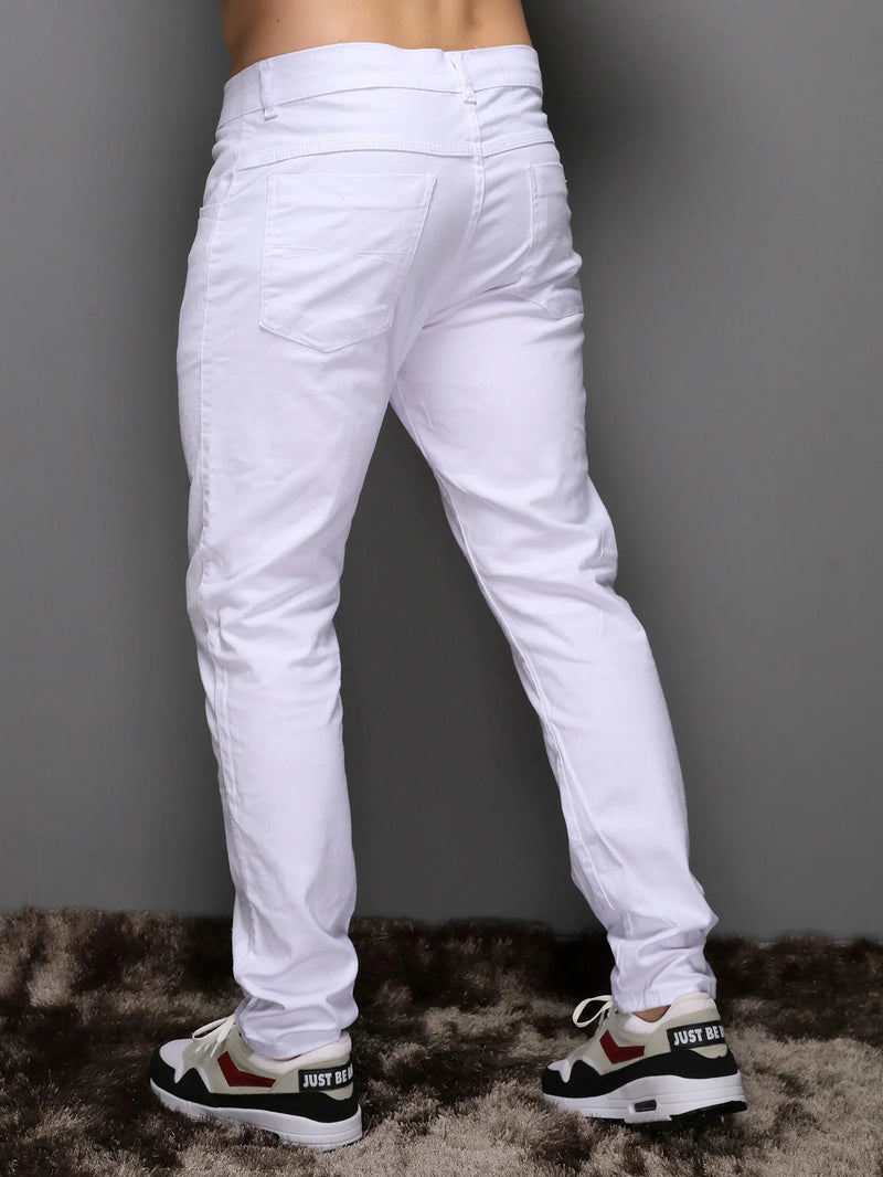 Skinny Sarja Men Pants With Elastane Casual Top