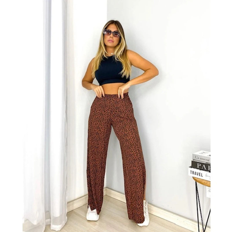 2 Set Women's Pantalona Sidework Trendy Pants