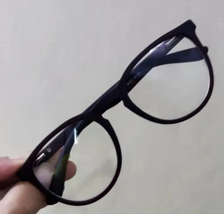 Men's Round Acetate Glasses Frame Light Grade Vintage Retro Style Fashion  Trend IMMEDIATE SHIP