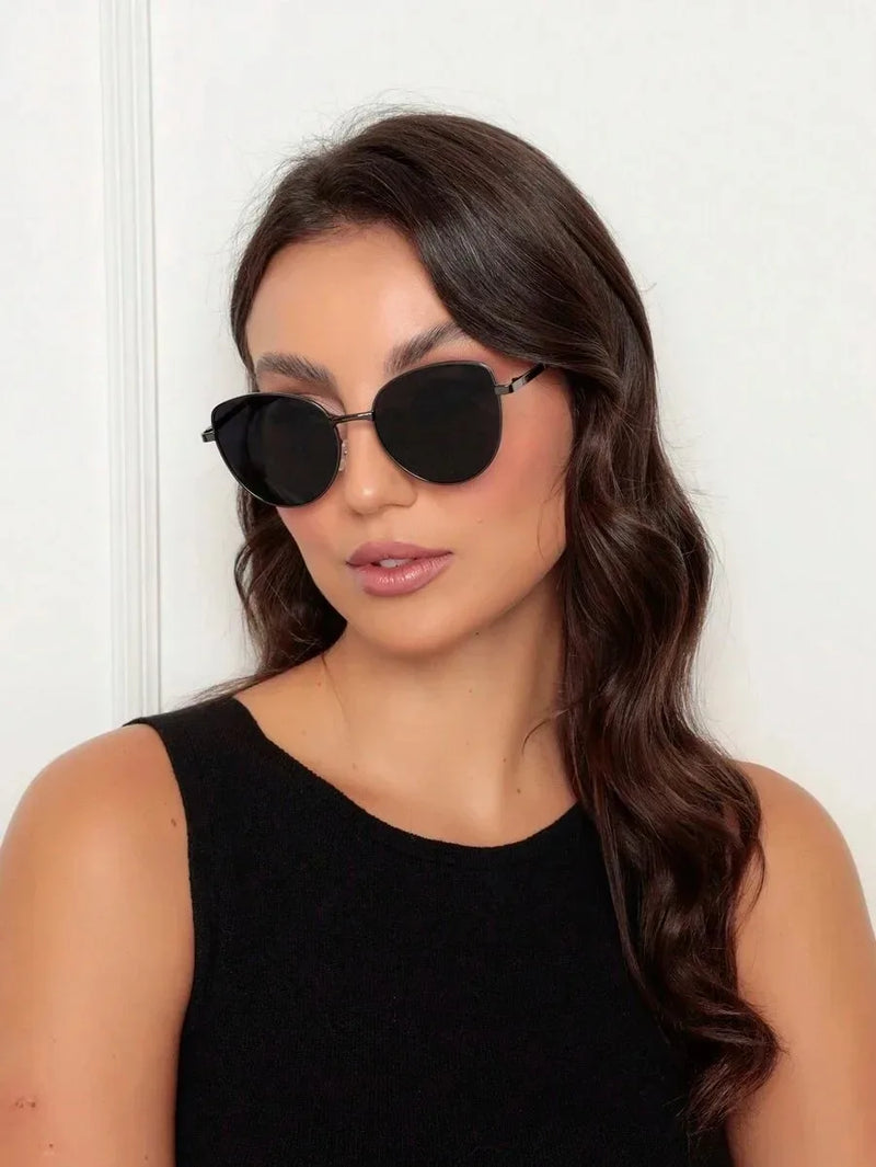 UV400 Fashion Metal Women Sunglasses-Elegant Style, High Protection and Sophisticated Design-BIAN STORE