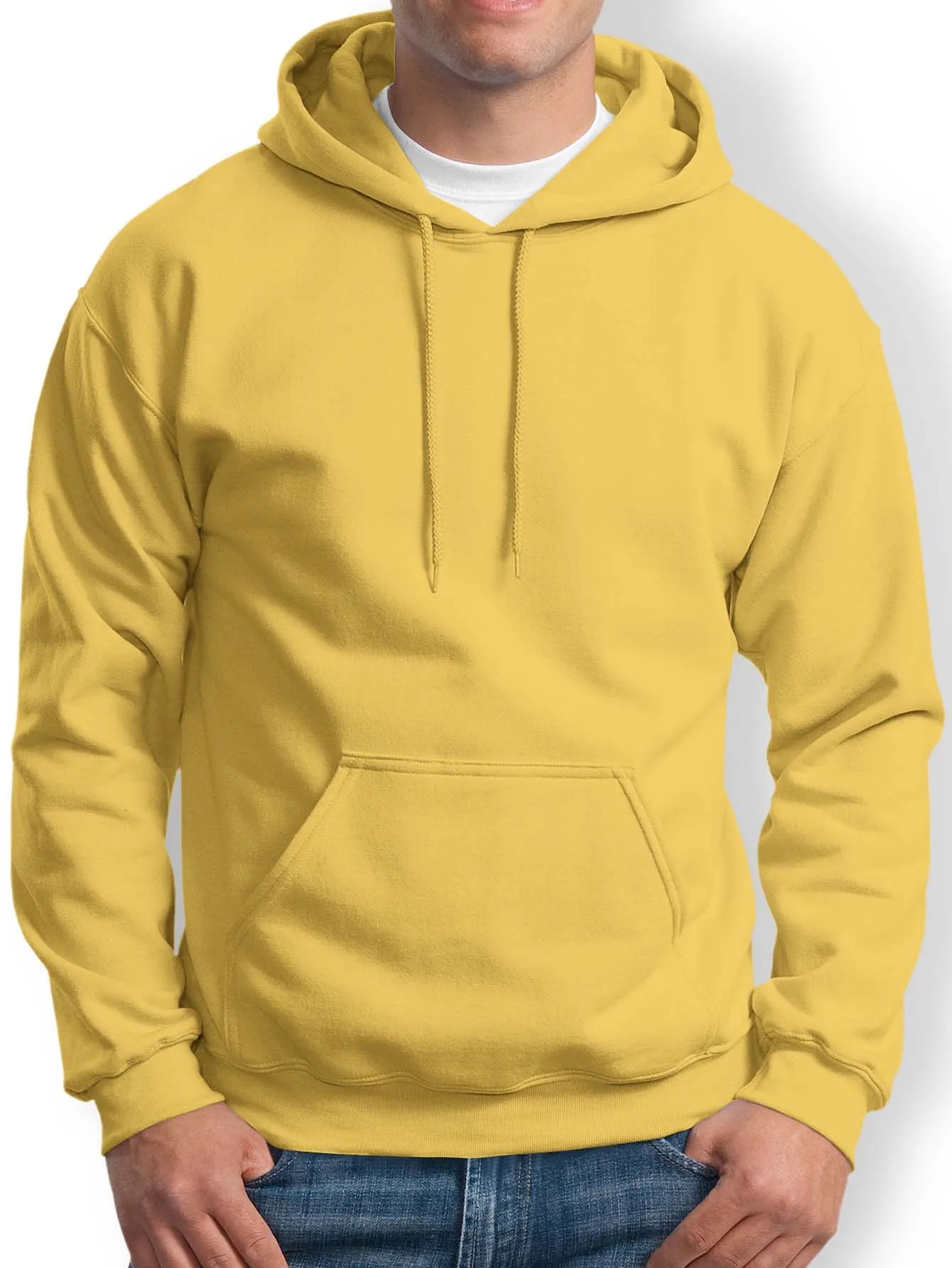 Men's Sweatshirt Kangaroo Model Sweatshirt with Colors Hood
