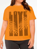 Plus Size Love With Pedraria T-Shirt