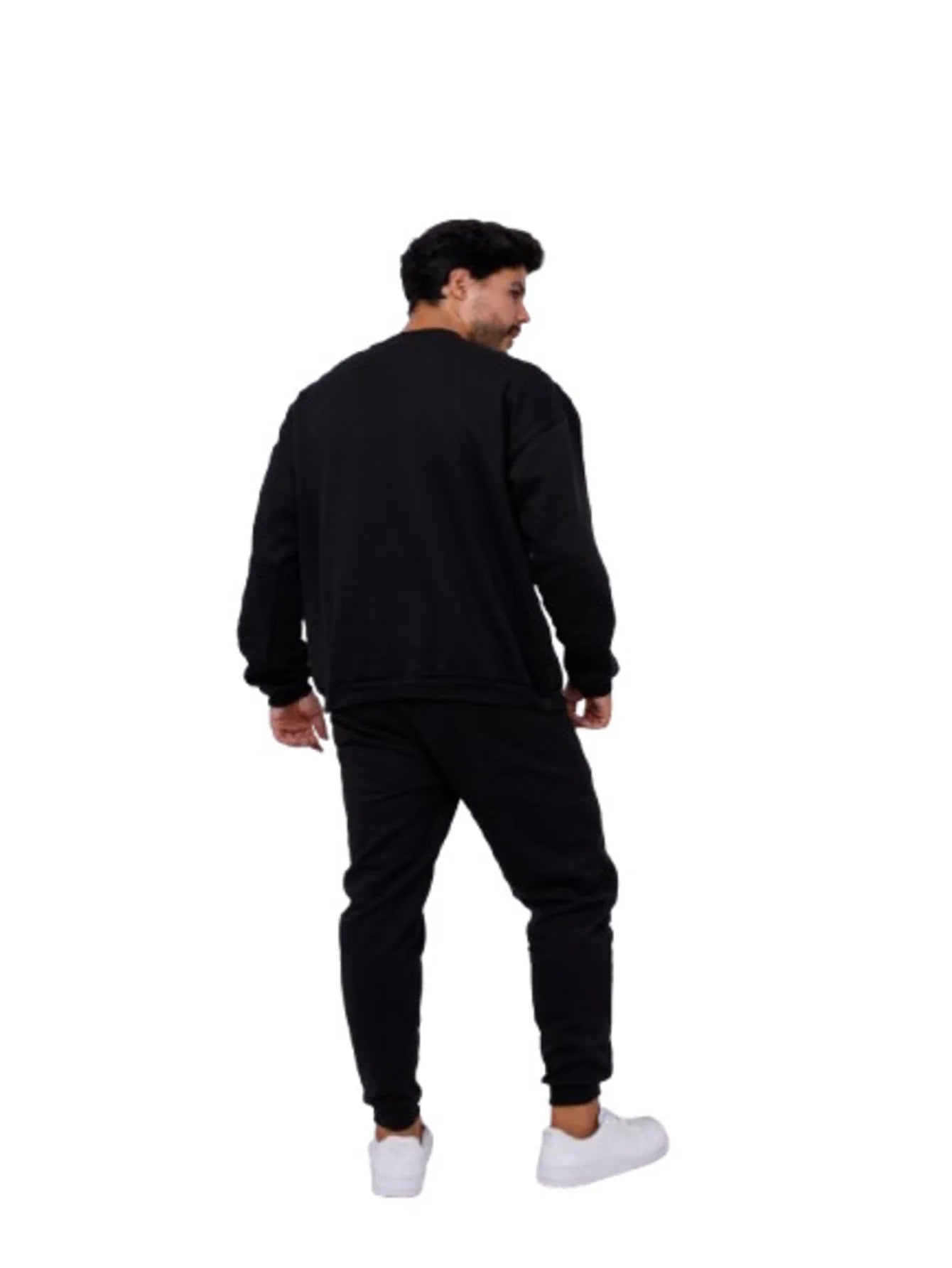 Men's Bald-Black Sweatshirt