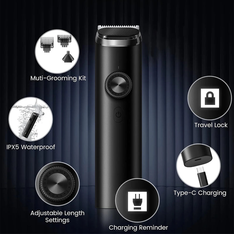 Electric Shaver and Beard Trimmer Wireless Rechargeable Multifunctional Kit for Men and Women Face Shaver 3 in 1