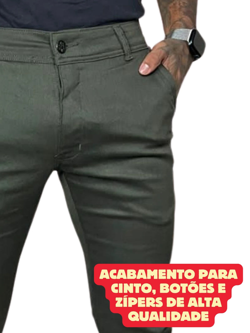 Men's Pocket Knife Skinny Sport Pants