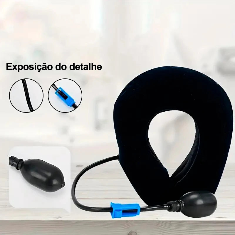 Unidade Cervical Tração Cervical Pescoço Dispositivo de Correção Médica Flexão Vértebra Massagem