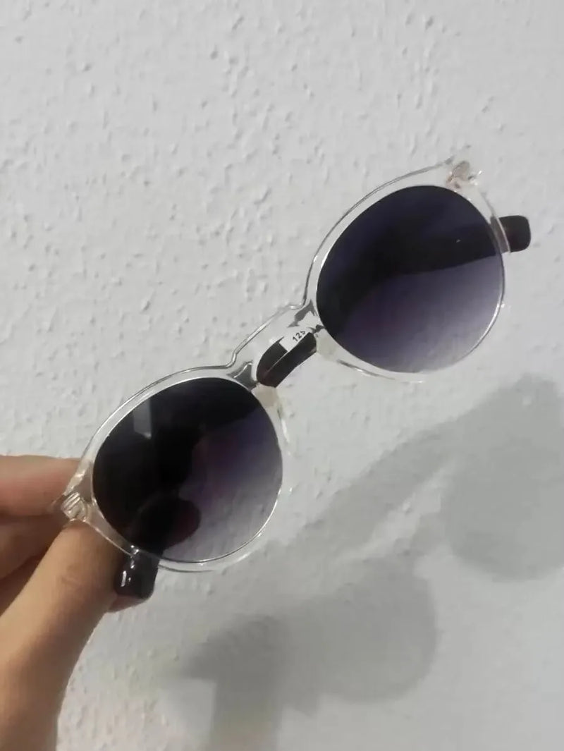 Óculos de Sol Casual Redondo Unissex, Moda Verão Moda Praia, Eventos e Festa. Entrega rápida para todo o Brasil