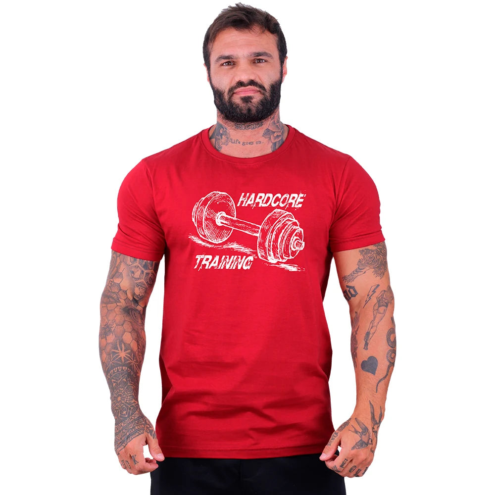 Camiseta Tradicional Masculina MXD Conceito Hardcore Training Halter Academia Musculação Lazer