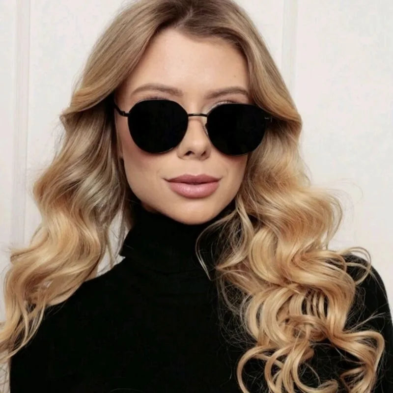 Women's Heart Shaped Sunglasses, Metal Spring and Protection UV400, Fashionable and Cute Shipping to Brazil