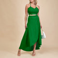 Women Fashion Set (Cropped And Skirt Envelope) For Beach