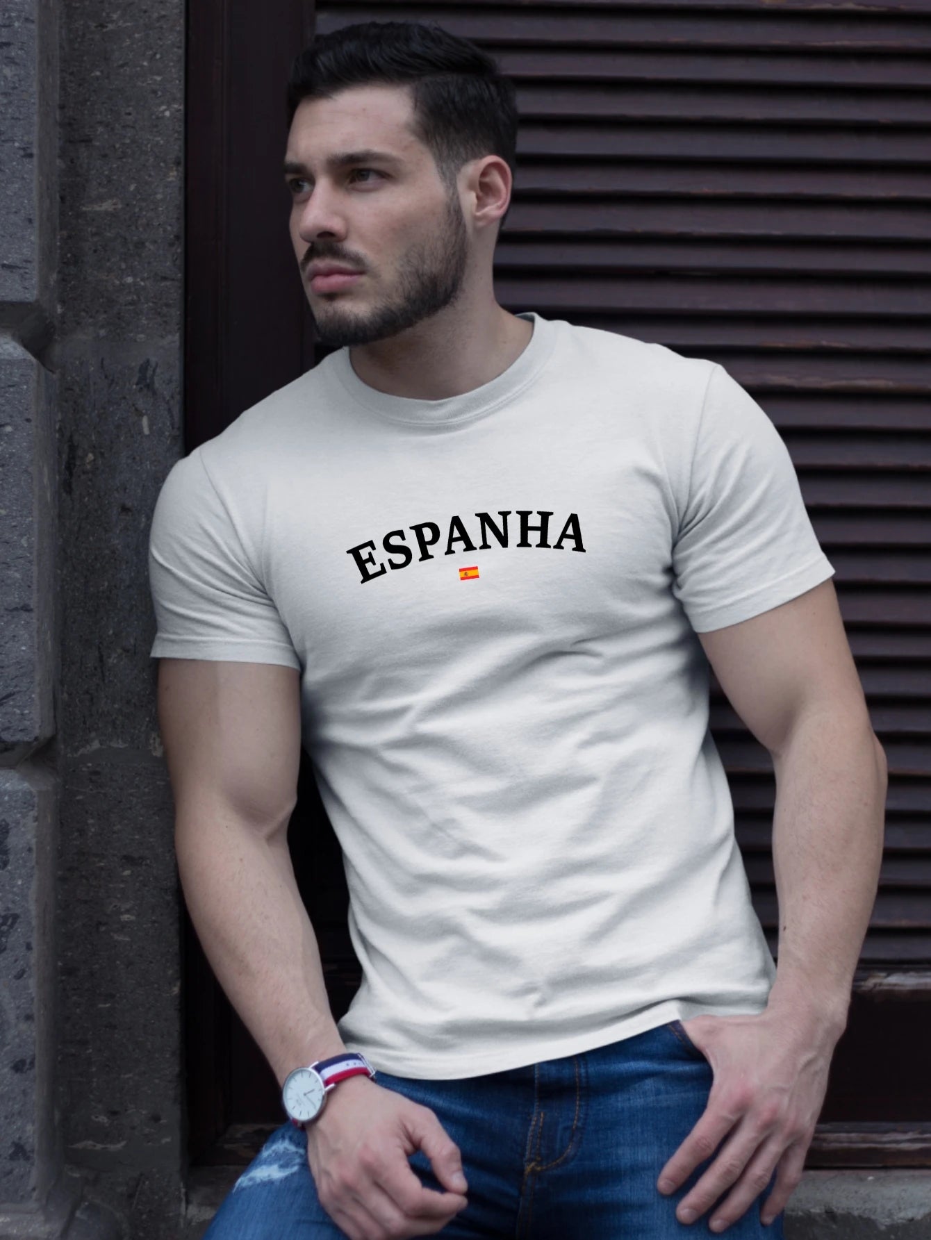 Men's T-shirt Spain Cotton Shirt Unisex