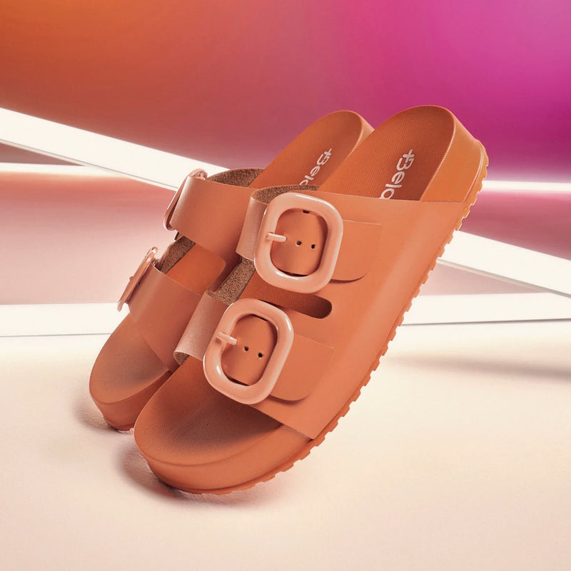Papete Nuvem Original Couro Legítimo Sandália Feminina Confortável Chinelo Feminino Birken Super Leve 300g