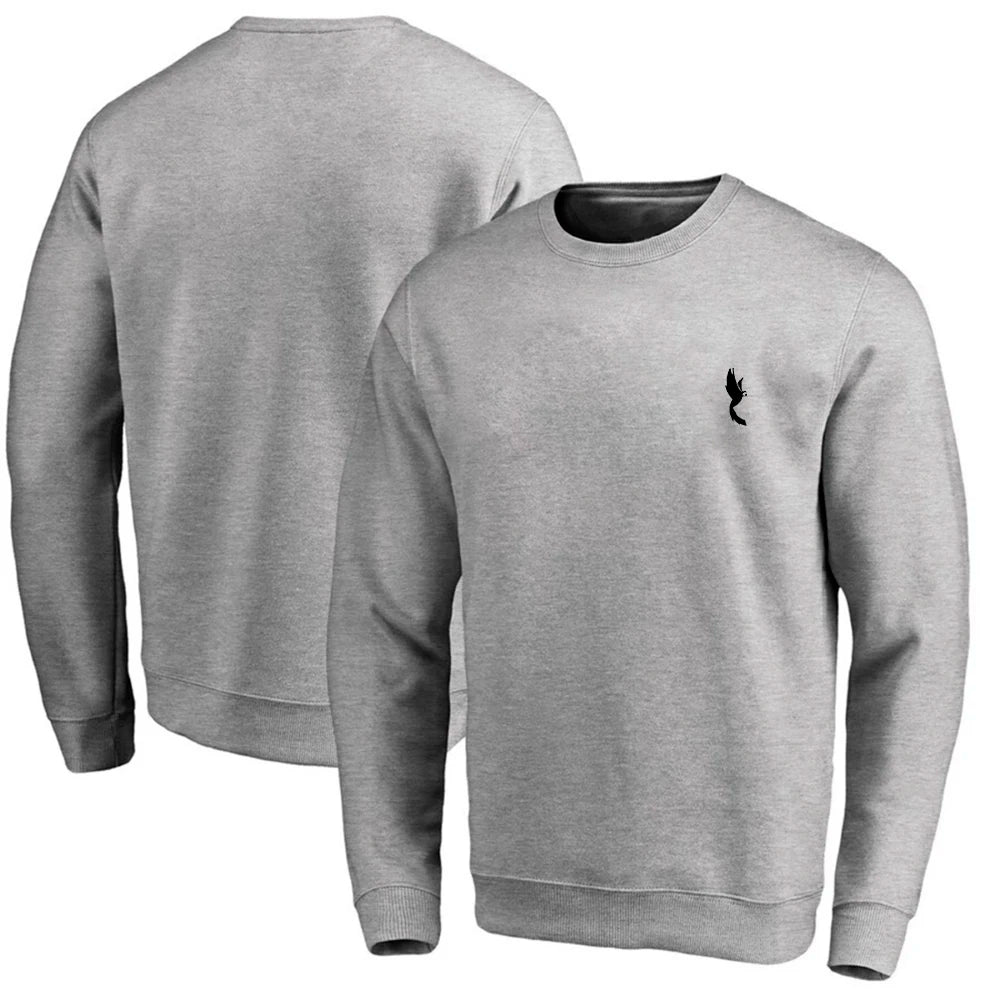 Conjunto de Moletom Masculino Flanelado Casual Esportivo Gola Careca do P ao G1