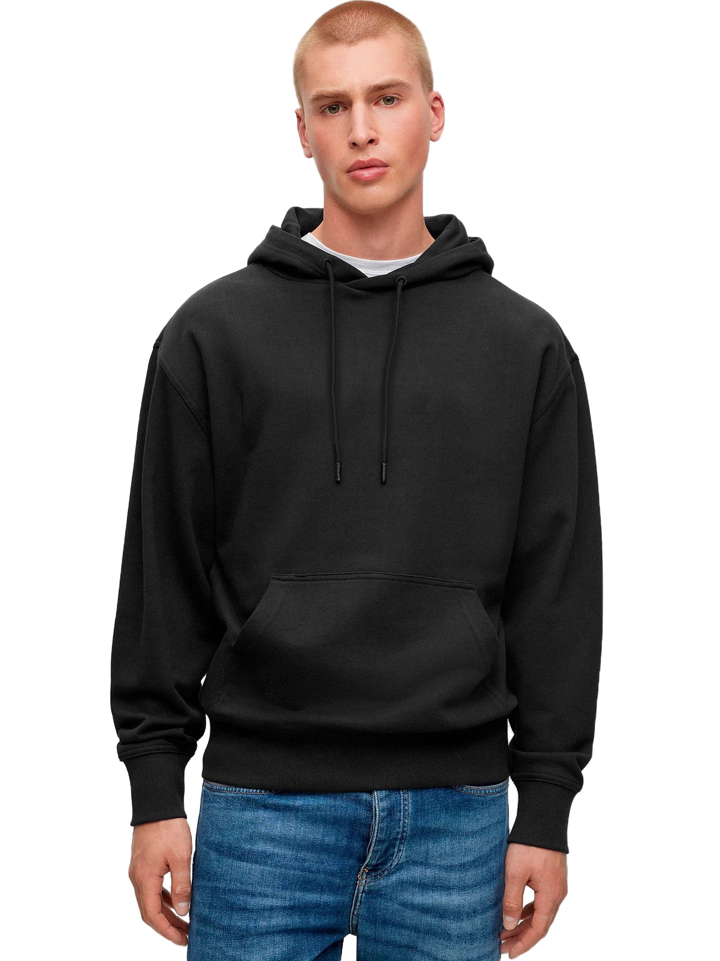 Blusa Moletom Algodão Premium Flanelado Canguru Casaco Hugo