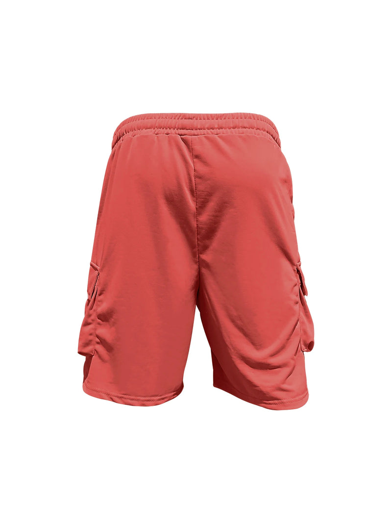 Conjunto gola redonda manga curta camiseta camisa shorts terno de duas peças solto tamanho grande gelo