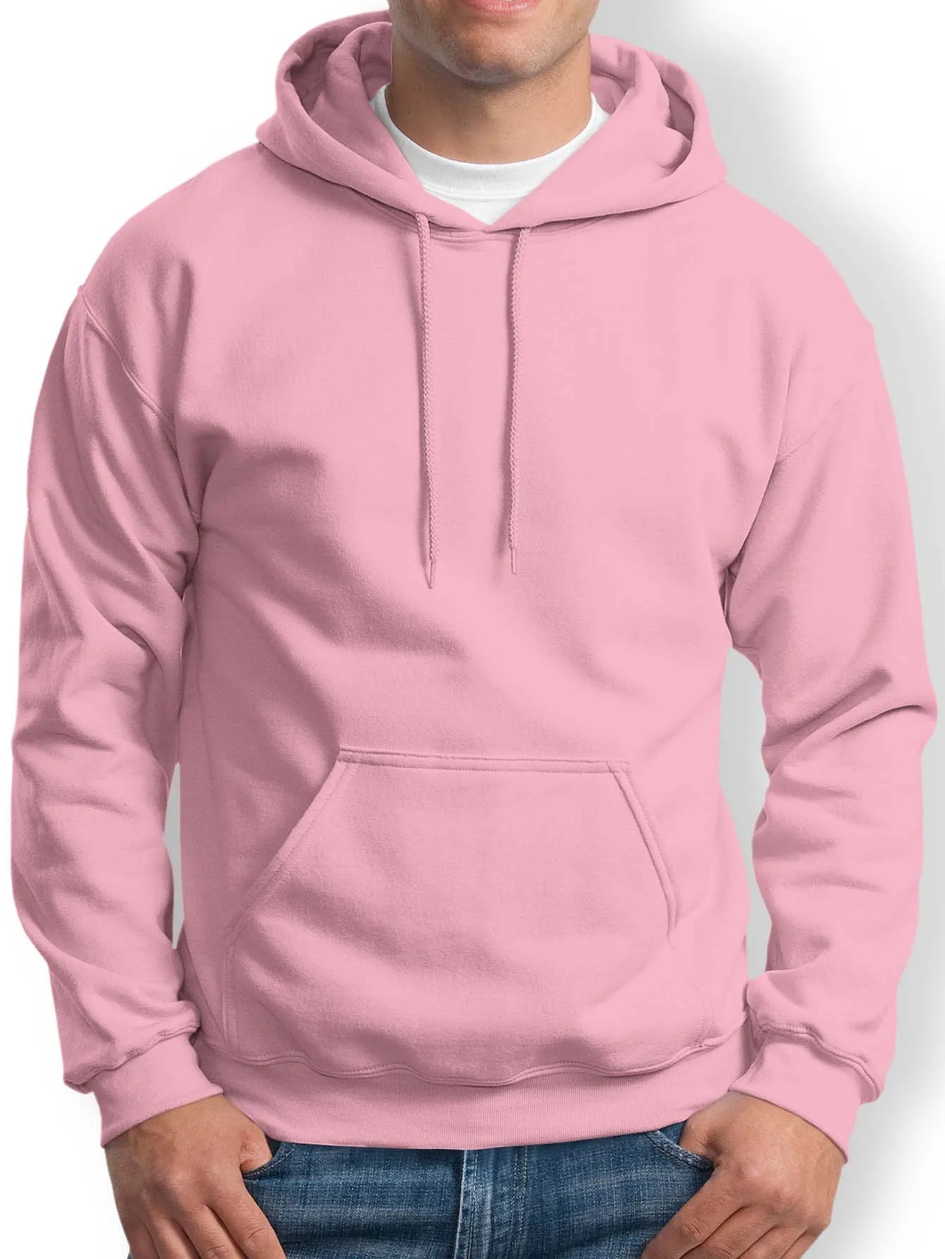 Men's Sweatshirt Kangaroo Model Sweatshirt with Colors Hood