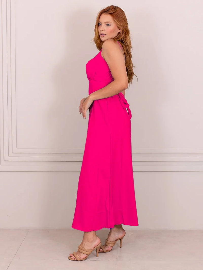 Women's Elegant Social Wedding Lace Party Long Dress