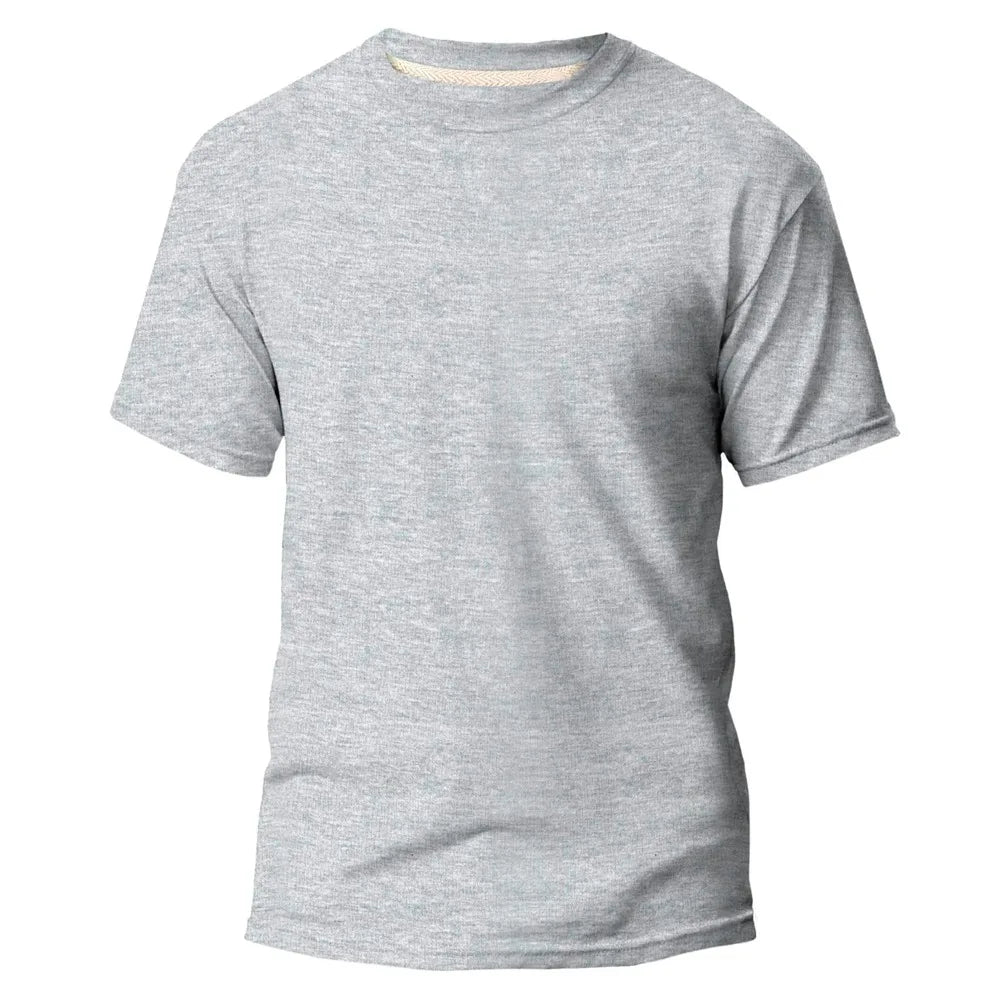 Premium Basica T-shirt 100% Printed Cotton Unisex Casual Custom Sending