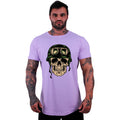 Men's Lonline MXD Concept Skull Military Bodywork Casual Leisure T-Shirt