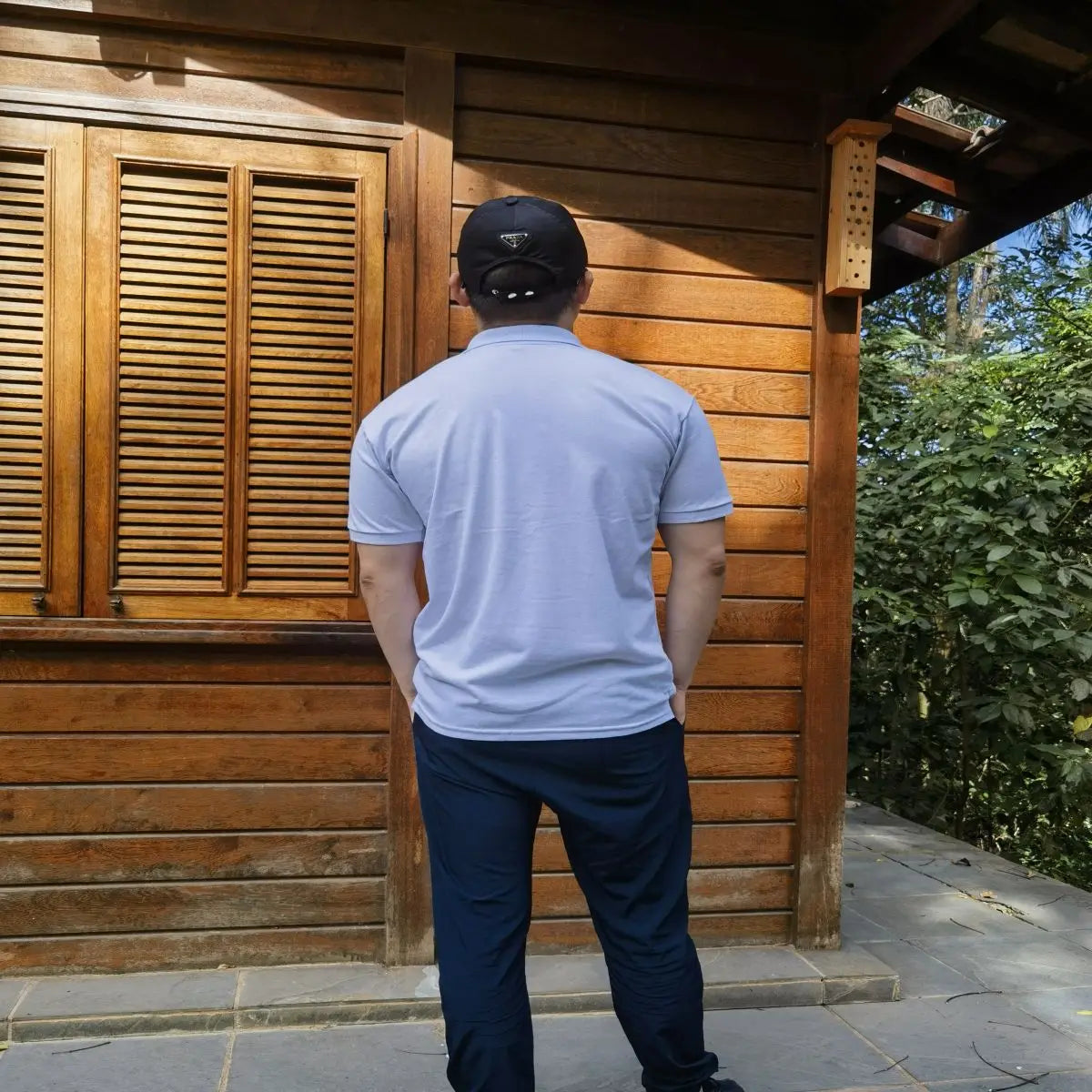 Men's Basic Polo Shirt Polo Shirt Lisa Top