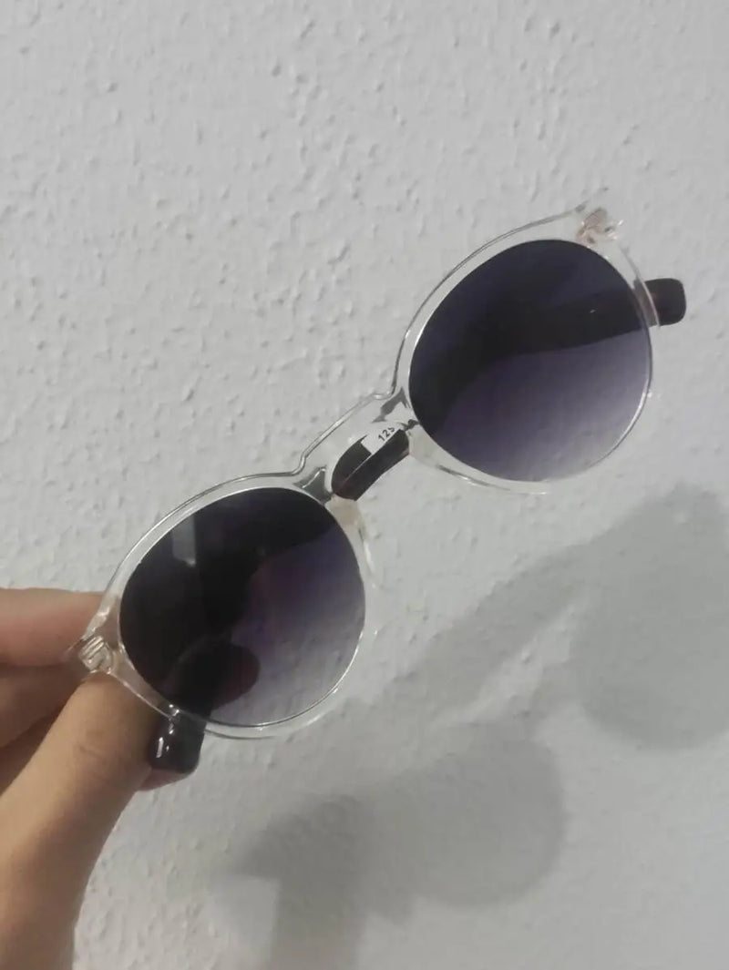 Óculos de Sol Casual Redondo Unissex, Moda Verão Moda Praia, Eventos e Festa. Entrega rápida para todo o Brasil