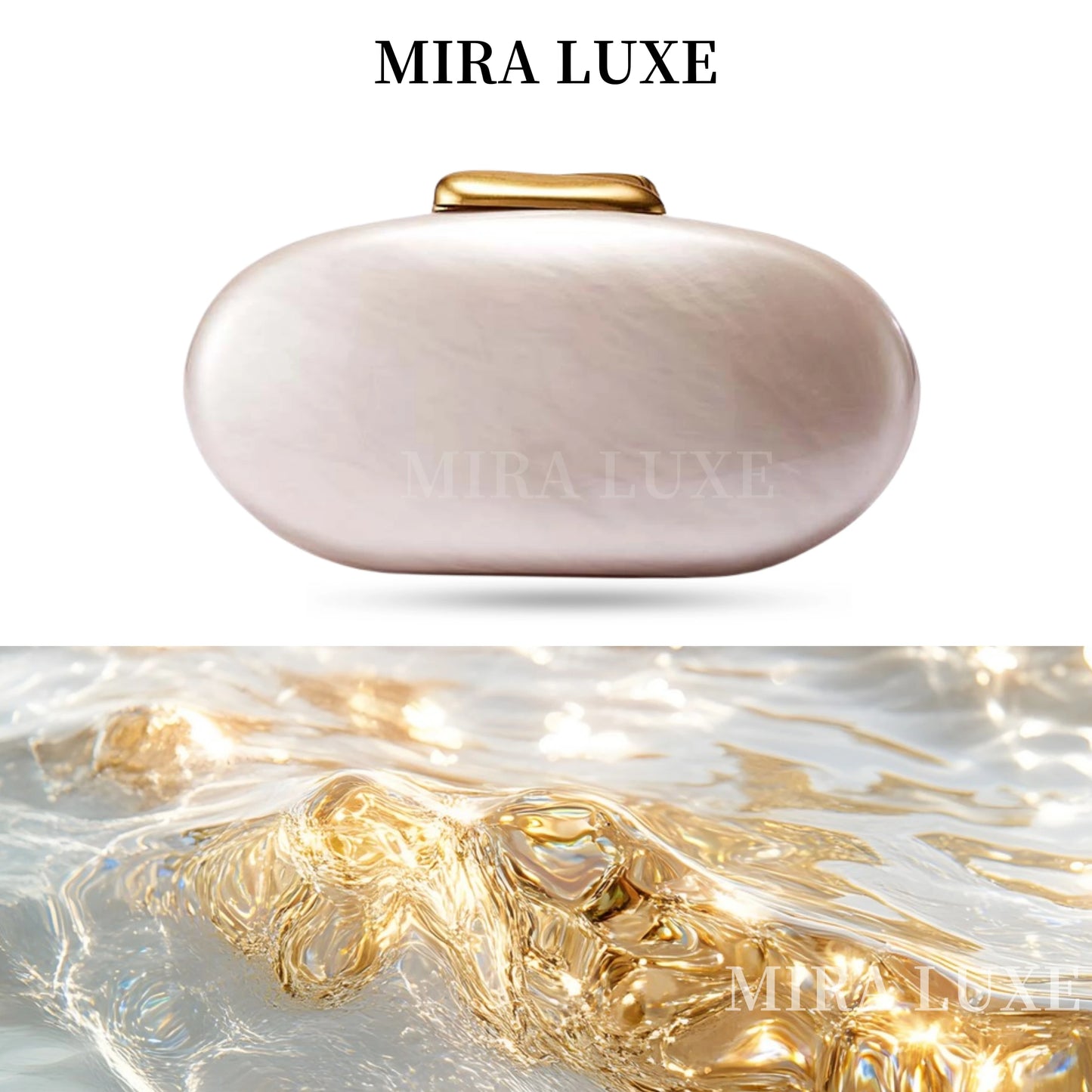 2025 Luxury Acrylic Lady Bag Fashion Personalized Party Evening Bag Single Shoulder Messenger Pearl Color Purse Women Clutch Bag
