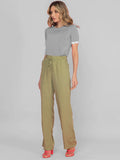 VICOLLINY PANTS WITH ELASTIC IN THE WAIST