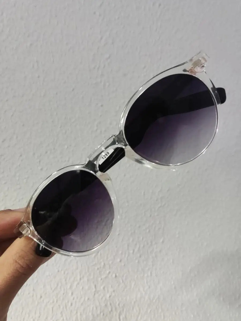 Óculos de Sol Casual Redondo Unissex, Moda Verão Moda Praia, Eventos e Festa. Entrega rápida para todo o Brasil