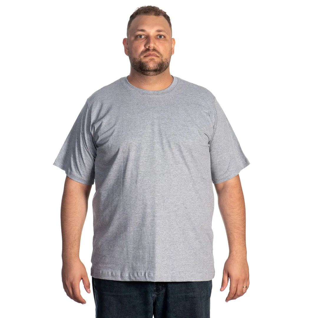 Camiseta Masculina Plus Size do G1 ao G3 100% Algodão Edição Exclusiva
