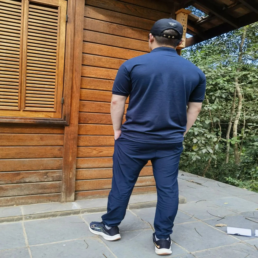 Men's Basic Polo Shirt Polo Shirt Lisa Top