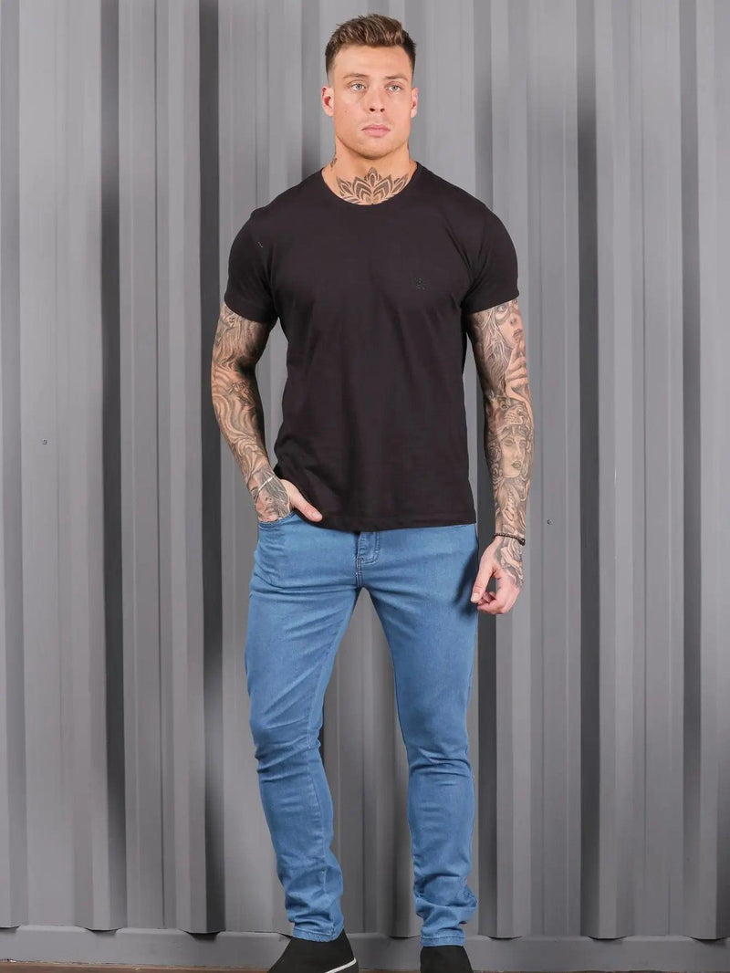 Calça Jeans Masculina Skinny Premium Linha Casual Modelo - CRAVO ROSE