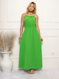 Long Dress with Frisid Bust and String Elegance-Shipping to Brazil | Various Color Options | VES-0013