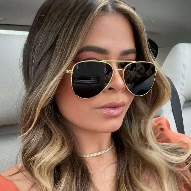 Unisex Aviator Style Sunglasses UV400 Protection Model Launch Trend Fashion Classic Pilot 2025 for Man and Woman