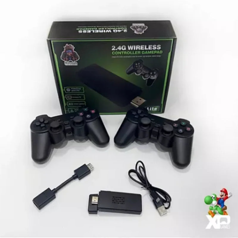 Vídeo Game Lite 4k 2 Controles S/fio Retro 20000 Jogos