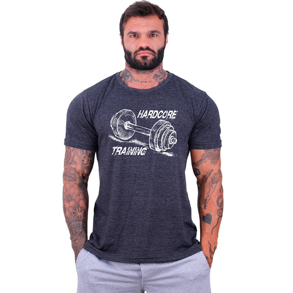 Camiseta Tradicional Masculina MXD Conceito Hardcore Training Halter Academia Musculação Lazer