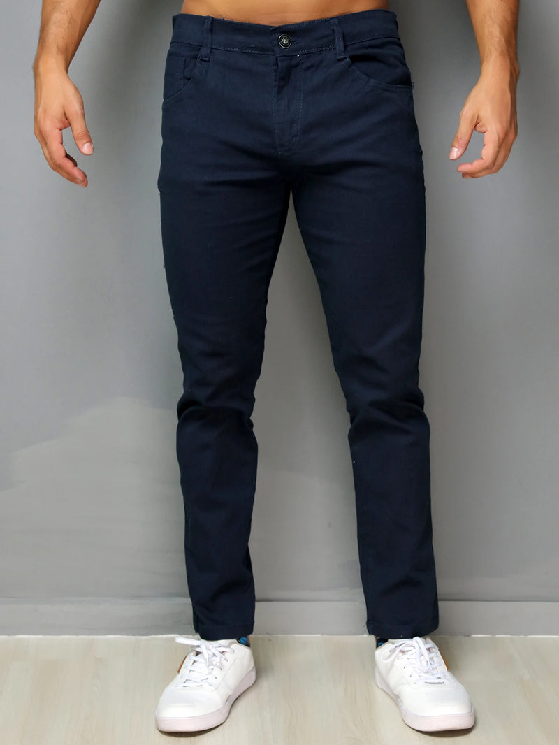 Skinny Sarja Men Pants With Elastane Casual Top