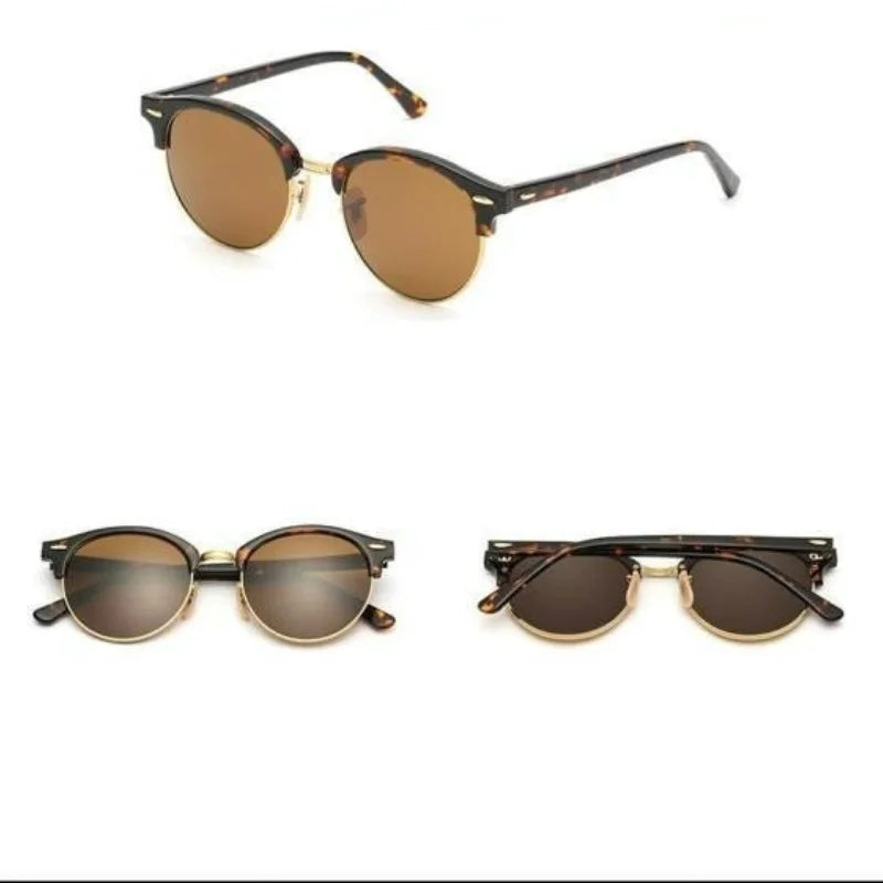 Sunglasses Women's Fashion Vintage Design Round Lens Shape Protects from the Sun and Complements the Look Various Colors