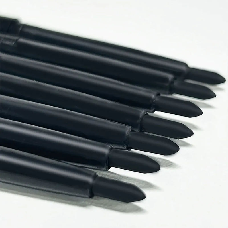 3 lápis delineadores pretos à prova d'água - à prova de manchas, duradouros e adequados para iniciantes