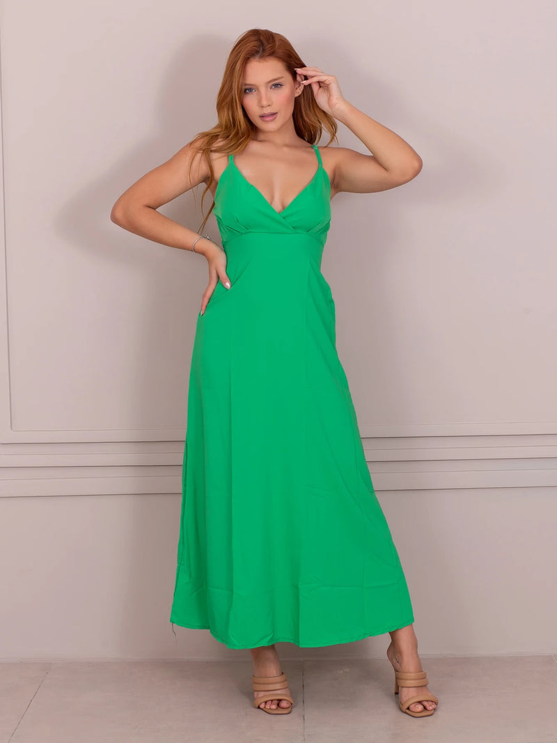 Vestido longo de festa de renda social elegante feminino