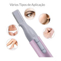 Caneta Depiladora Elétrica para Sobrancelha/Rosto / Aparador de Pelo Pequeno e Portátil para Corpo / Depilador