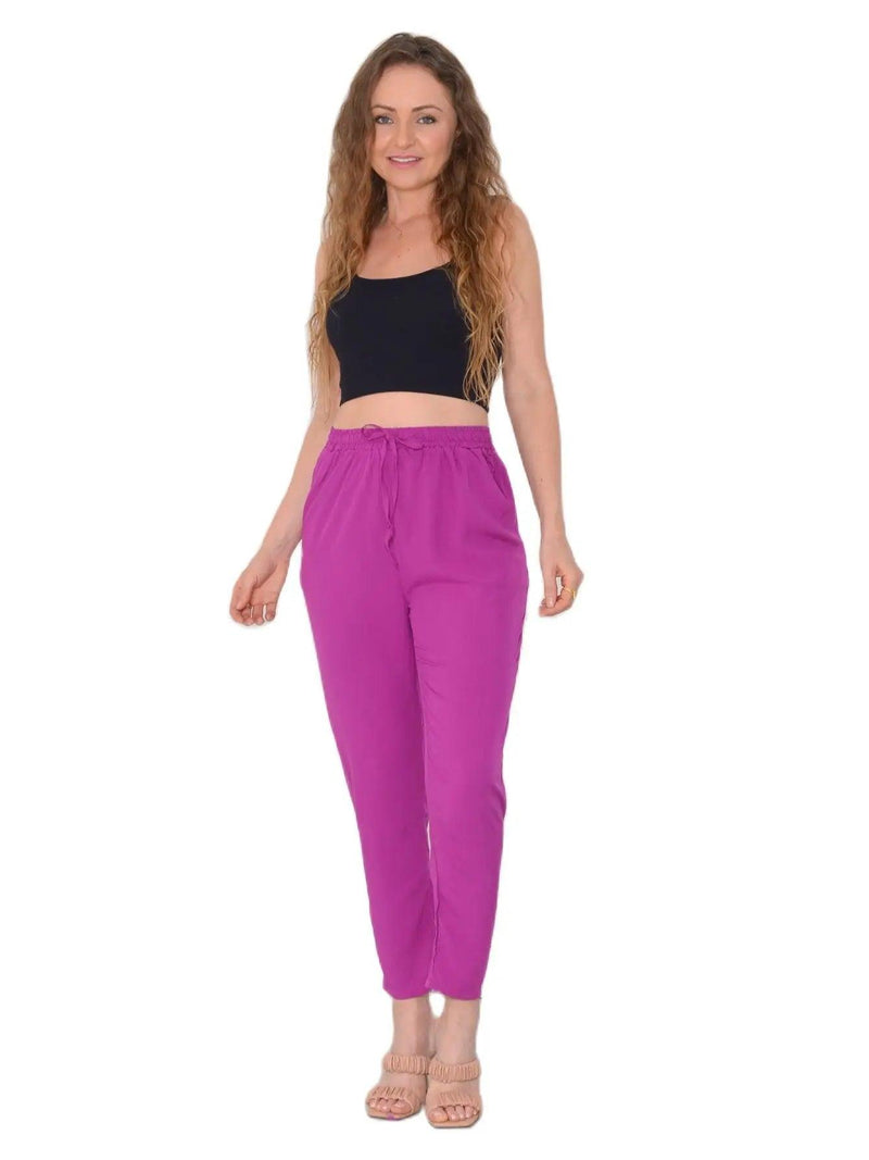 Plain pajama pants - CRAVO ROSE