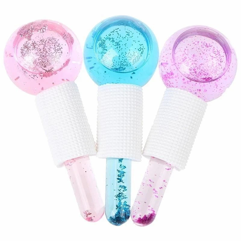 Esfera de cromoterapia Ice Globes para massagem facial antienvelhecimento profissional