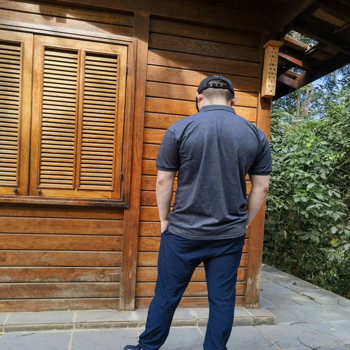 Men's Basic Polo Shirt Polo Shirt Lisa Top