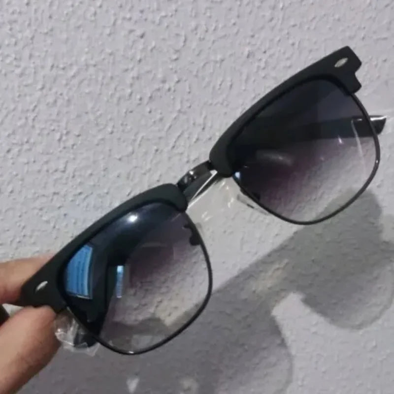 Men's Square Sunglasses High Quality Modern Stylish Ideal For Sunny Days Rides Protect Eyes UV400