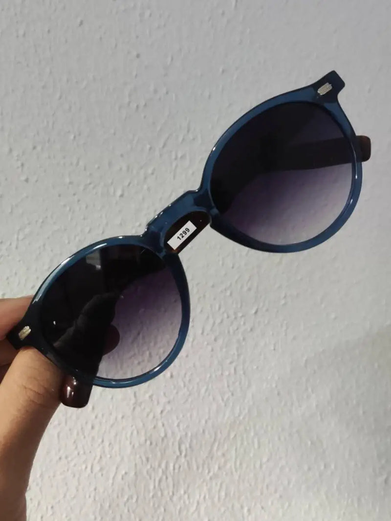 Óculos de Sol Casual Redondo Unissex, Moda Verão Moda Praia, Eventos e Festa. Entrega rápida para todo o Brasil