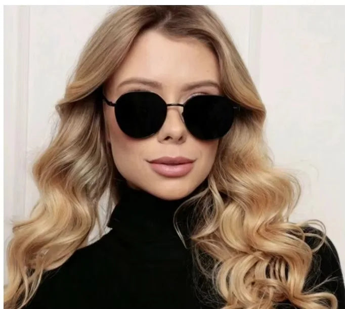 Women's Heart Shaped Sunglasses, Metal Spring and Protection UV400, Fashionable and Cute Shipping to Brazil