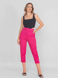 Women's Linen pants/dress pants/stitching details/stylish/Stripped/fashion trend/elegant/modern collection